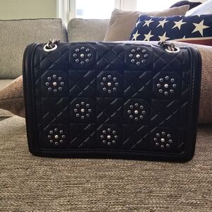 Brighton Black Studded Elise Crossbody